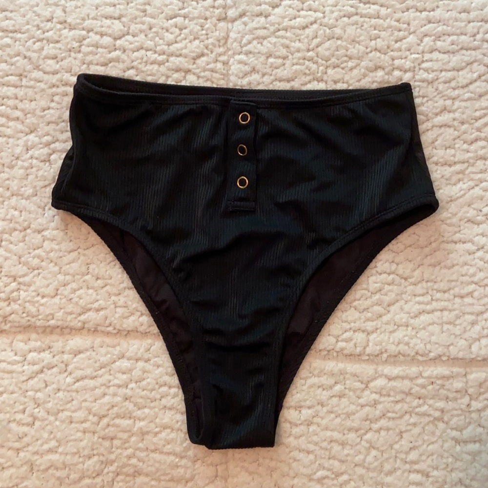 high waisted bikini bottoms, size s